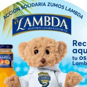 Lambda acompaña a los niños de La Palma en su regreso a la escuela