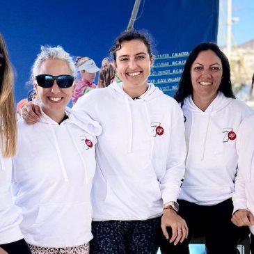 7up ‘navega’ por primera vez en la Liga Iberdrola de Vela Femenina en Lanzarote apoyando al barco del Real Club Náutico de Gran Canaria
