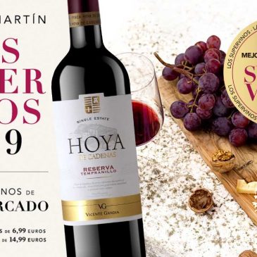 Hoya de Cadenas Reserva, distribuido por Ahembo, mejor vino de la Guía Supervinos 2019