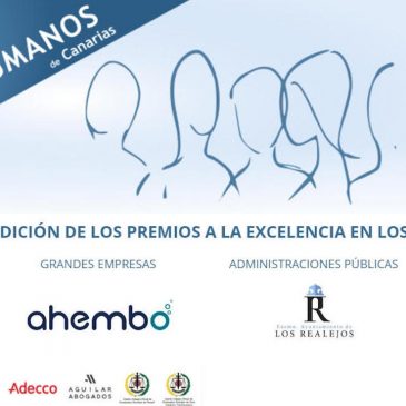 Ahembo recibe el premio a la Excelencia en Recursos Humanos de Canarias