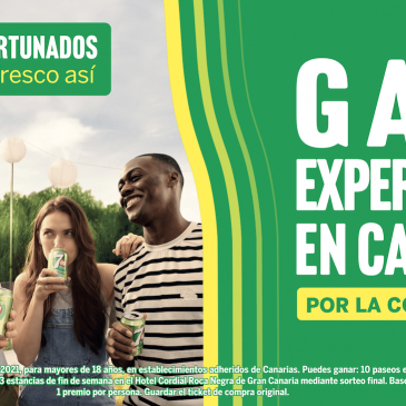Gana experiencias en Canarias con 7up ¡Claramente afortunados!