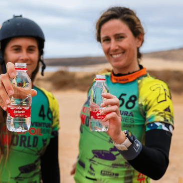 Lanjarón, con los más de 50 deportistas de la Fuerteventura Kite Foil World Series 2021