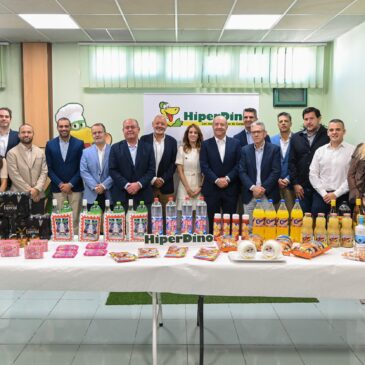 Clipper rinde homenaje a Canarias en la edición especial de HiperDino con una botella llena de tradición y color