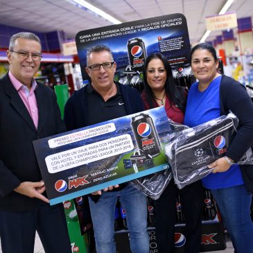 Francisco Julio se va a la Champions gracias a Pepsi Max