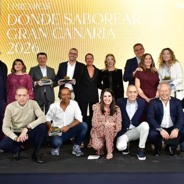 Ahembo felicita y celebra con sus clientes los premios Dónde Saborear Gran Canaria de Canarias7