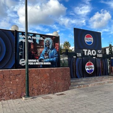 Pepsi elige Canarias para estrenar su nueva imagen y celebrar la `Navidad Sí, pero a su manera´