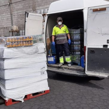 Ahembo responde al llamamiento de colaboración del Ayuntamiento de San Miguel de Abona