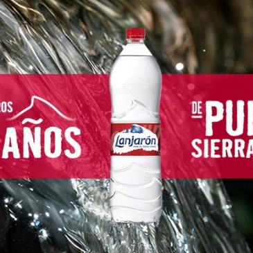 Agua Lanjarón, distribuida por Ahembo, una marca comprometida con la protección del entorno y el medio ambiente