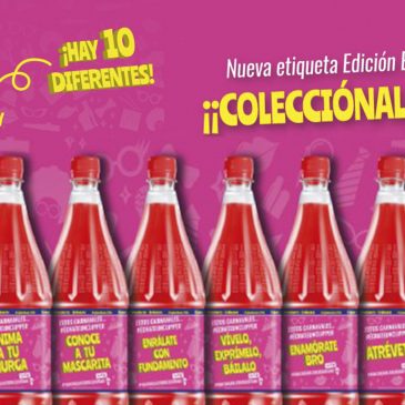 Colecciona las botellas de Clipper edición especial Carnaval