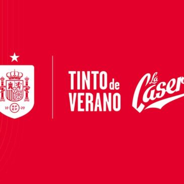 Tinto de Verano La Casera, colaborador oficial de la Selección Española de Fútbol
