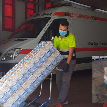 Central Lechera Asturiana colabora con la iniciativa Cruz Roja Responde en La Gomera y Gran Canaria