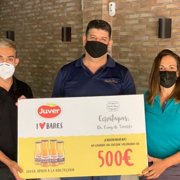 CerViTapas, en Candelaria, primer restaurante ganador de los 500 € de la iniciativa ‘I Love Bares’ de Juver