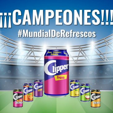 Clipper, el refresco de todos los canarios, ganador del #MundialDeRefrescos de las redes sociales