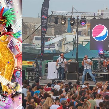 Pepsi MAX lleva a Los Salvapantallas al Carnaval del Puerto de La Cruz